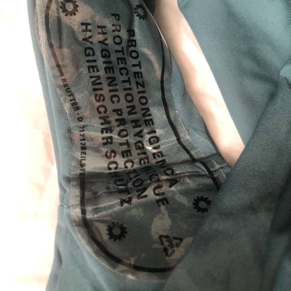 NWT Rosa Secret Green & Pink One Piece Bathing Suit Medium - Picture 3 of 7